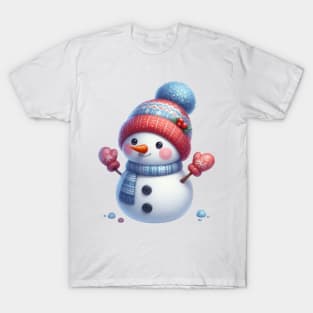 Cute Snowman T-Shirt